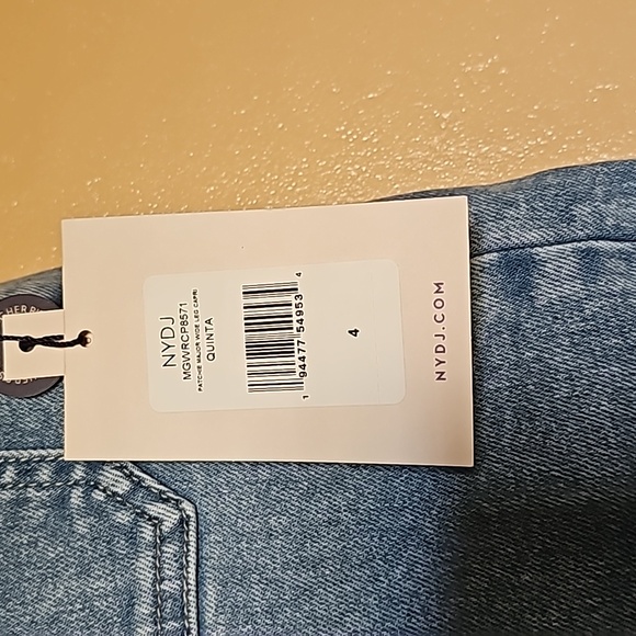 NYDJ patchie major wide leg Capri size 4 - Picture 5 of 10